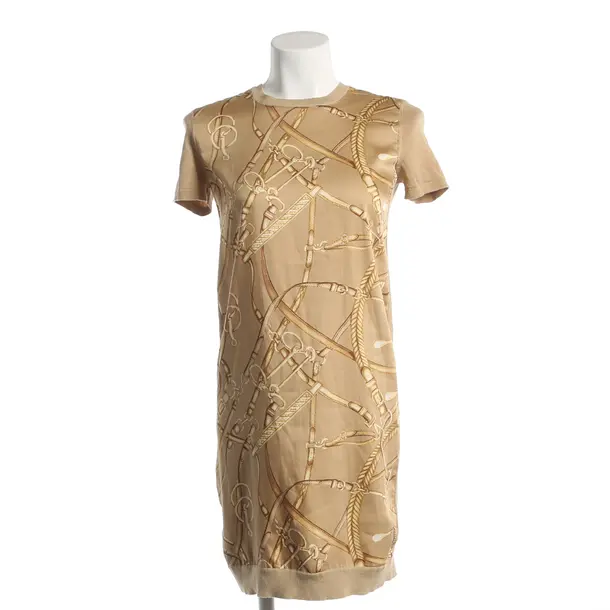 Dress, in Light Brown, Polyester, Ralph Lauren Black Label