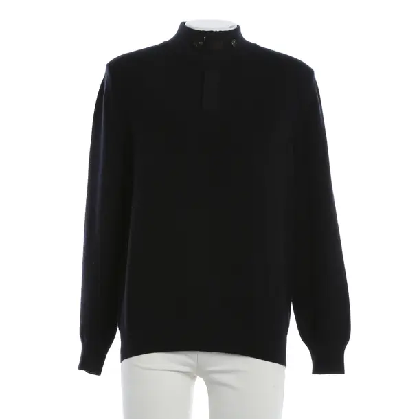 Jumper, in Navy, Wool, Zegna