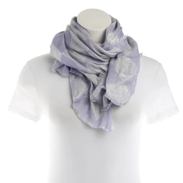 Scarf, in Silver, Viscose, Emporio Armani