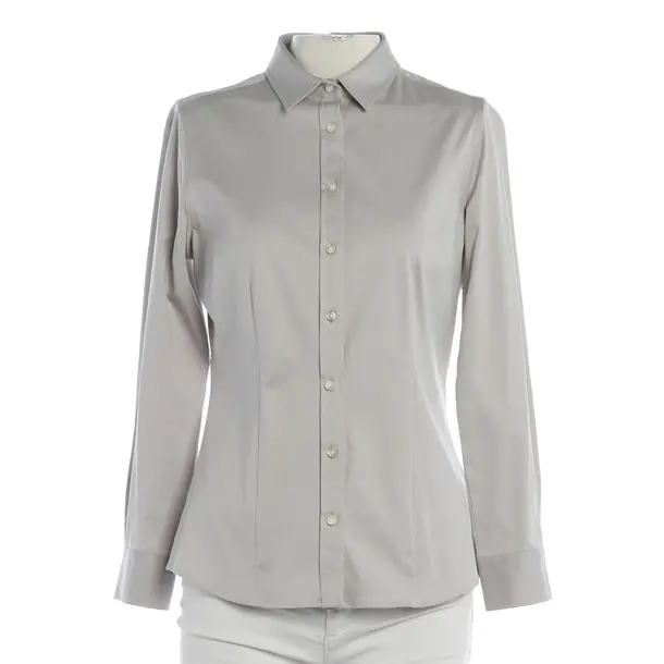 Bluse, in Hellgrau, Baumwolle, Soluzione