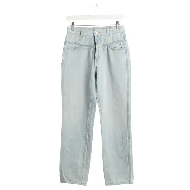 Jeans Straight Fit, in Hellblau, Baumwolle, Closed