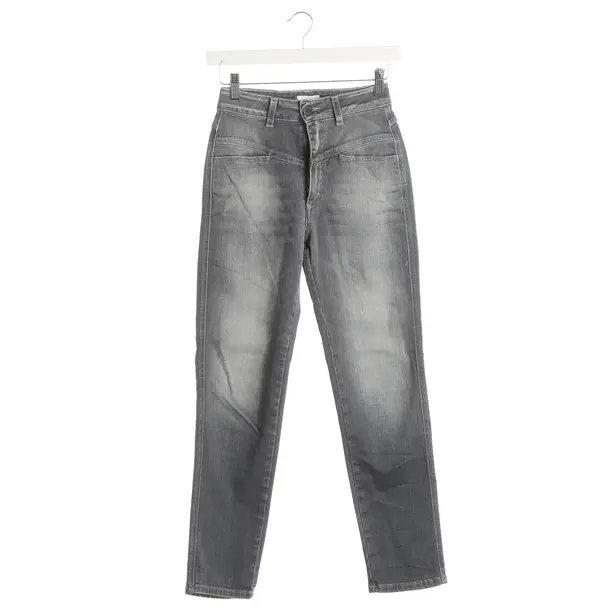Jeans Skinny, in Grau, Baumwolle, Closed