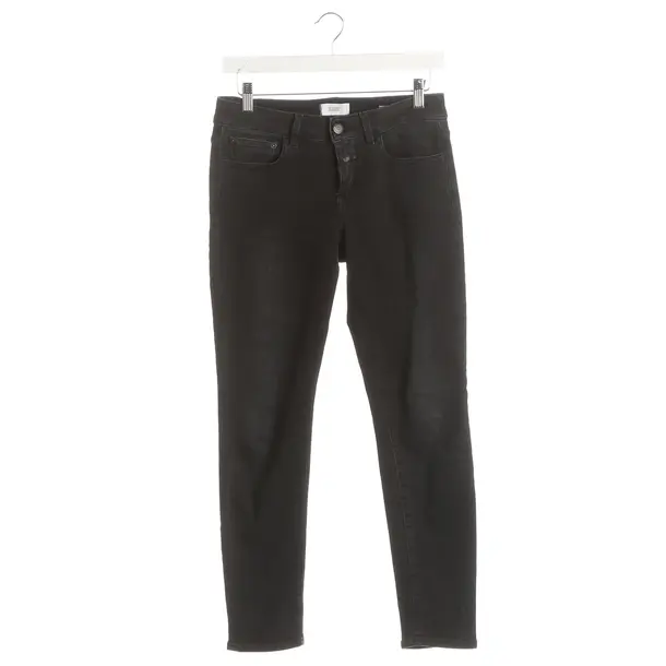 Jeans skinny, in Nero, Cotone, Chiuso