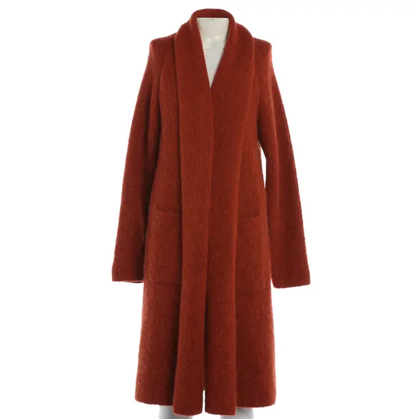 Cardigan, in Dark Orange, Polyamide, Drykorn