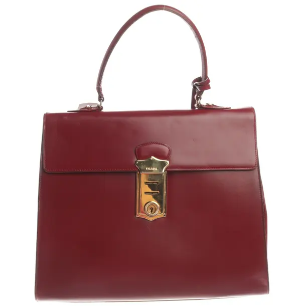 Borsetta, in Bordeaux, Pelle, Prada