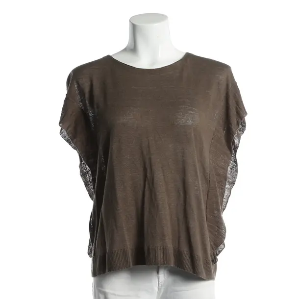 Shirt, in Dark Green, Linen, Marc Cain