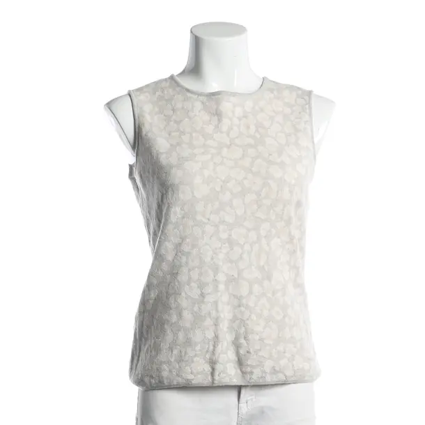 Top, in Light Gray, Wool, Marc Cain