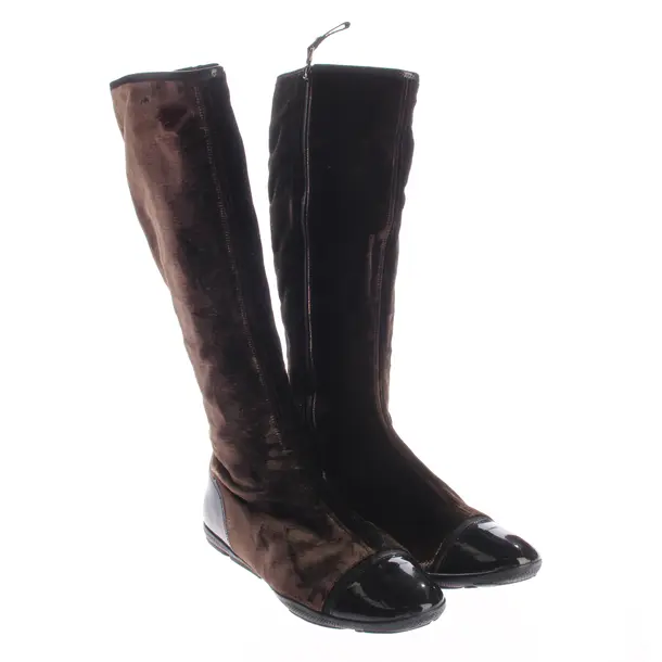 Boots, in Dark Brown, Prada Linea Rossa