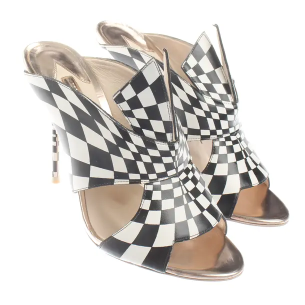 Heeled Sandals, in Black, Sophia Webster