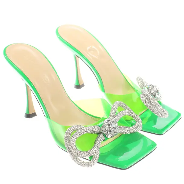 Sandaletten, in Neon Grün, Mach & Mach