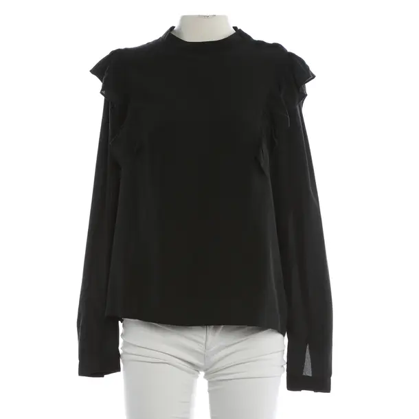 Bluse, in Schwarz, Seide, Closed