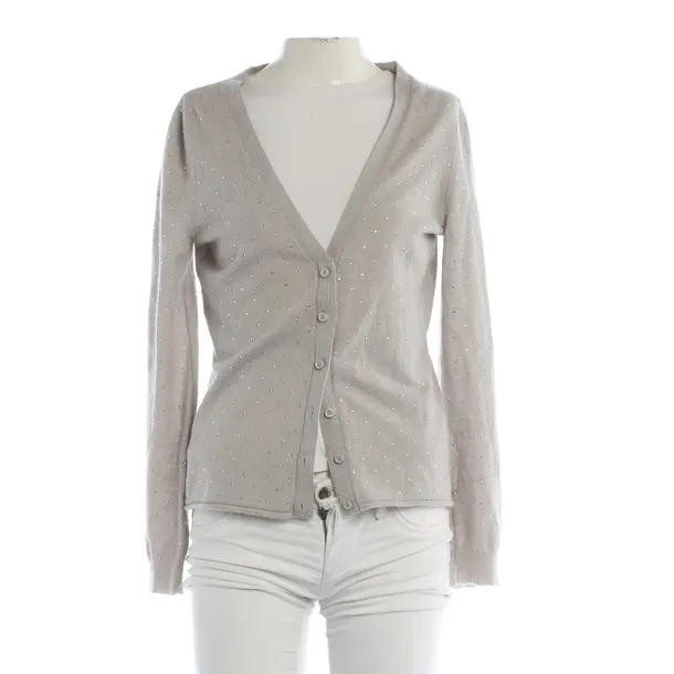 Cardigan, in Gray, Polyamide, Moschino Cheap & Chic