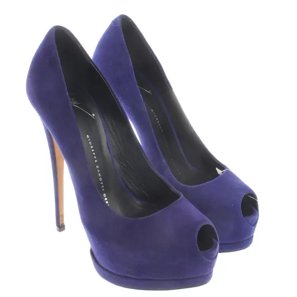 Peeptoes, in Blau, Giuseppe Zanotti