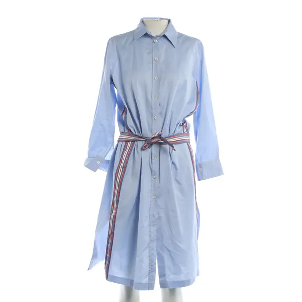 Dress, in Blue, Cotton, Caliban