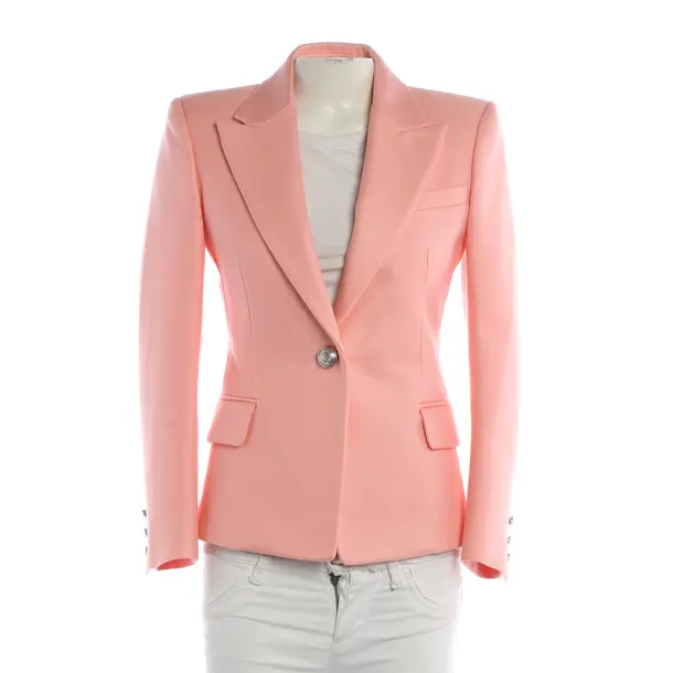 Blazer, in Rosa, Baumwolle, Balmain