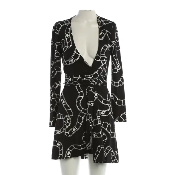 Kleid, in Schwarz, Viskose, Diane von Furstenberg