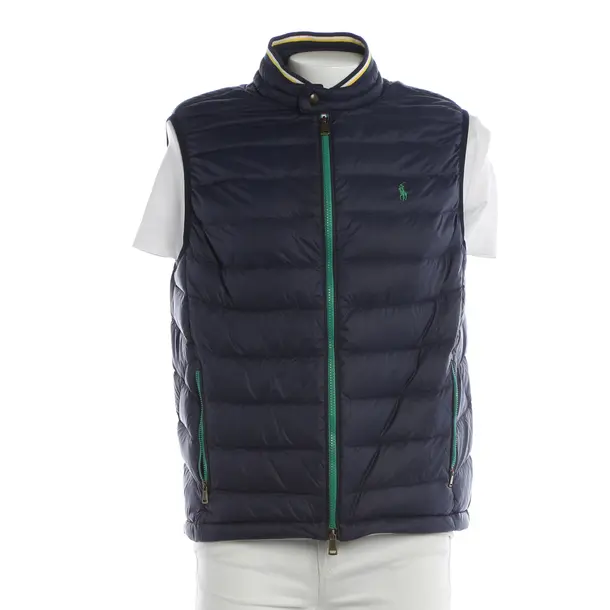Vest, in Blue, Polyester, Polo Ralph Lauren