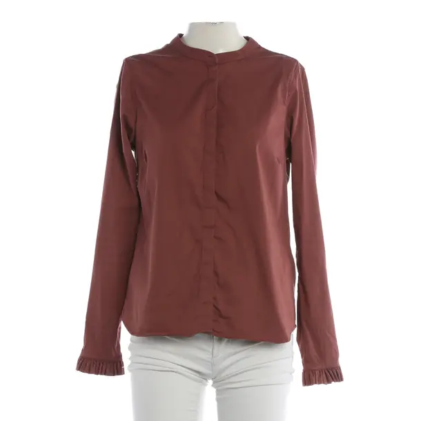 Blouse, in Brown, Cotton, Mos Mosh