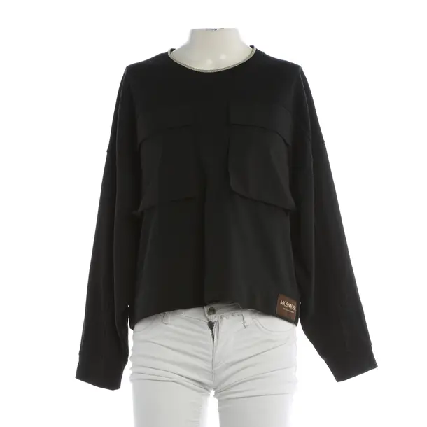 Sweatshirt, in Schwarz, Baumwolle, Mos Mosh