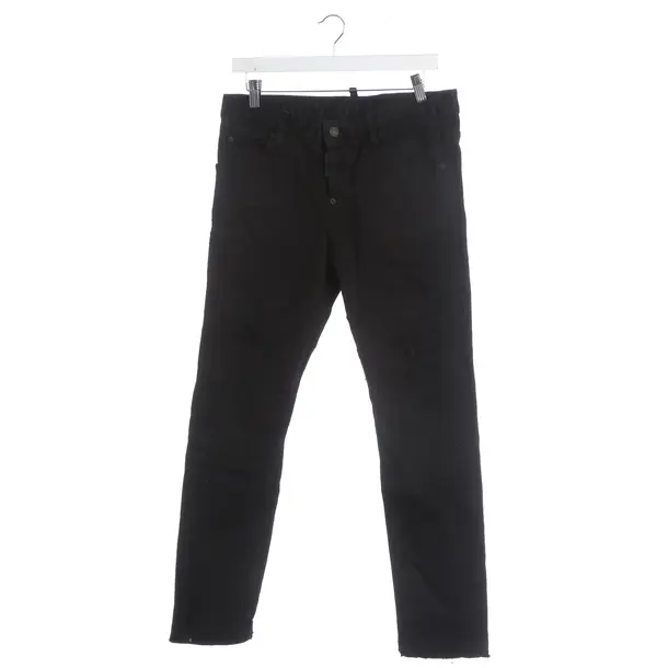 Slim Fit Jeans, in Black, Cotton, Dsquared