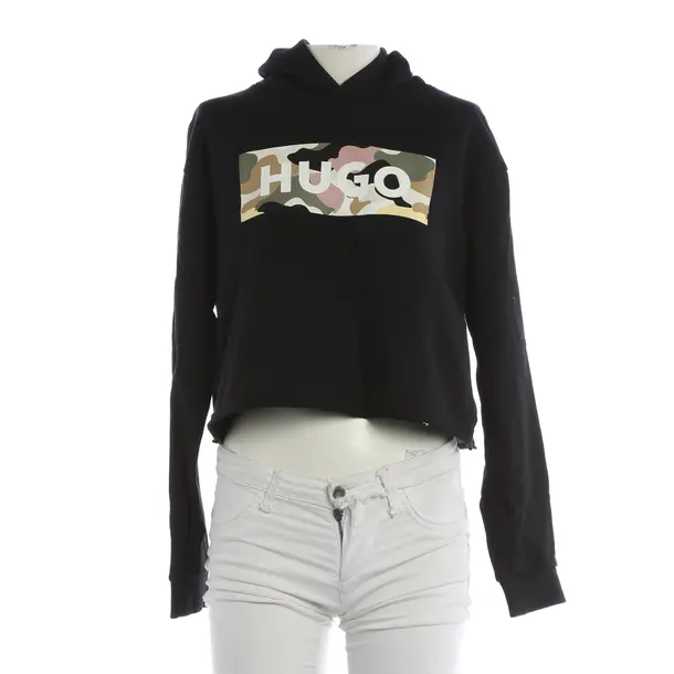 Hoodie, in Black, Cotton, Hugo Boss Red Label