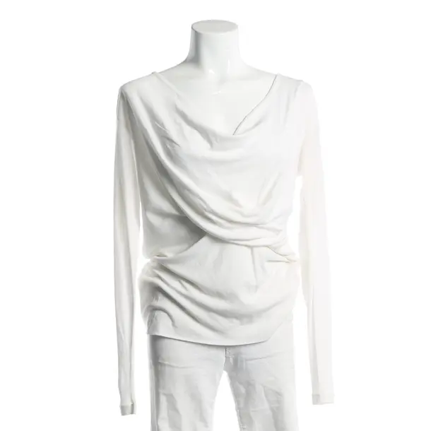 Longsleeve, in Weiß, Viskose, Moschino Cheap & Chic