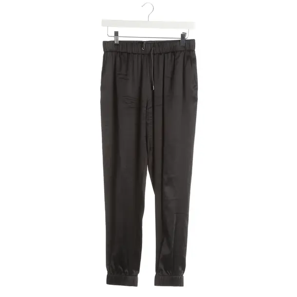 Pantaloni, in Nero, Seta, Fabiana Filippi