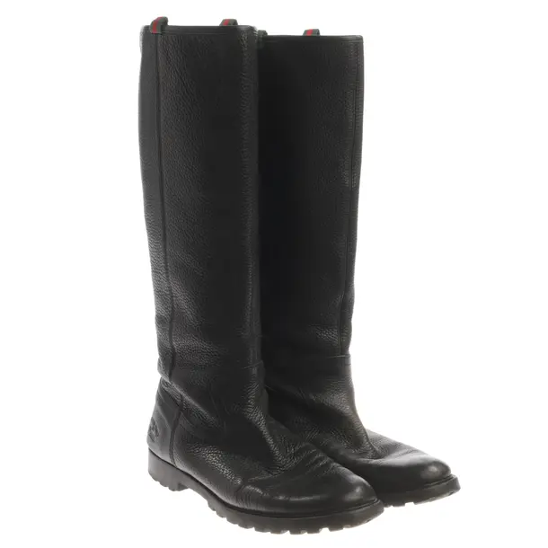 Stiefel, in Schwarz, Gucci