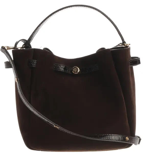 Shoulder Bag, in Brown, Leather, Tory Burch