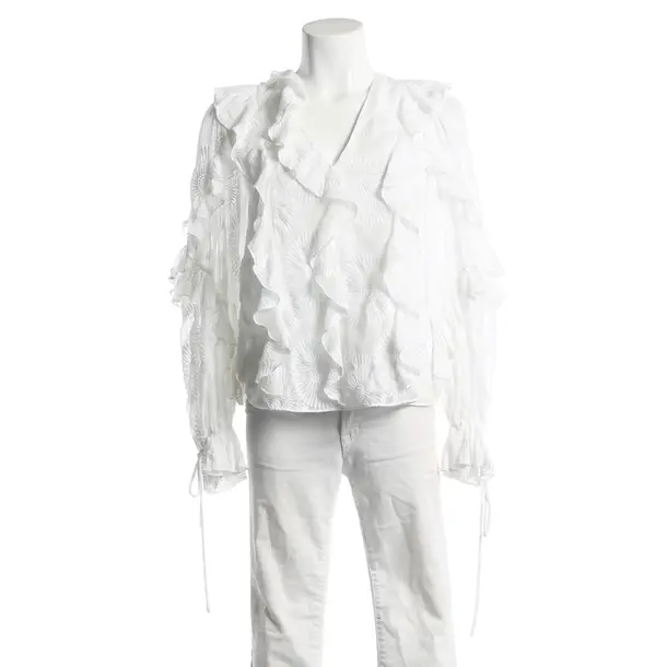 Blouse, in White, Polyester, Ted Baker