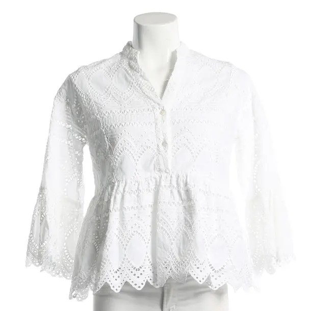 Blouse, in White, Cotton, Mrs & Hugs
