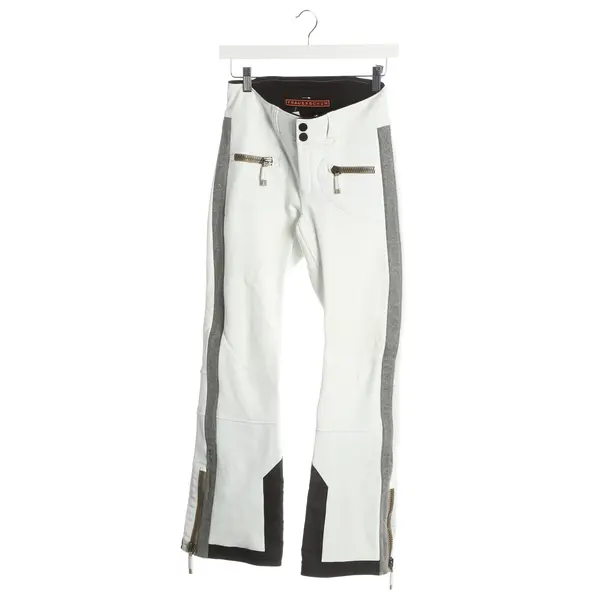 Ski Pants, in White, Polyurethane, Frauenschuh