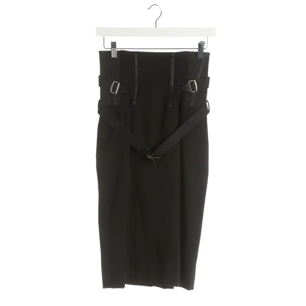 Rock, in Schwarz, Wolle, Dolce & Gabbana