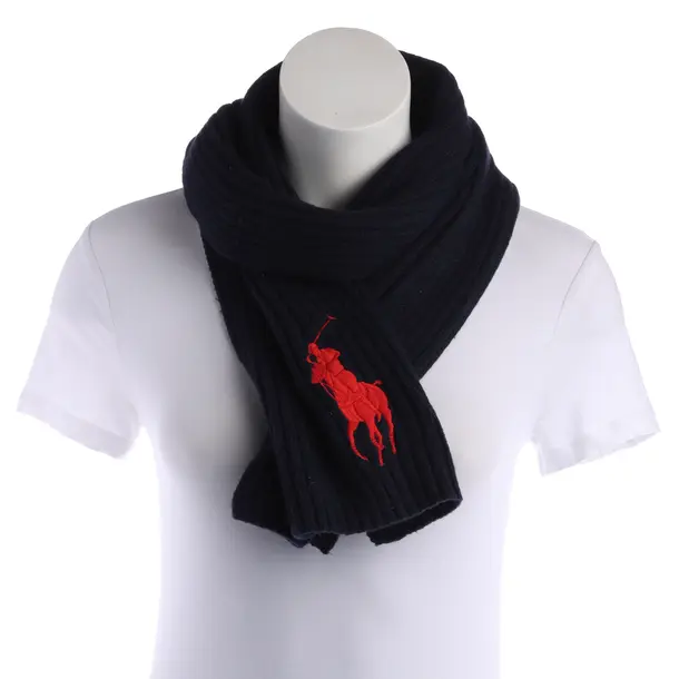 Schal, in Navy, Baumwolle, Polo Ralph Lauren
