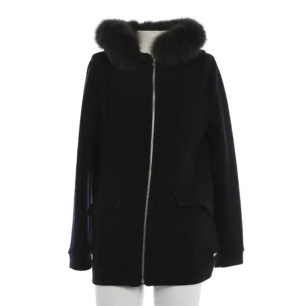 Mid-Season Jacket, in Navy, Wool, Woolrich