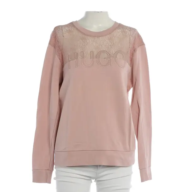 Felpa, in Rosa, Cotone, Hugo Boss Etichetta Rossa