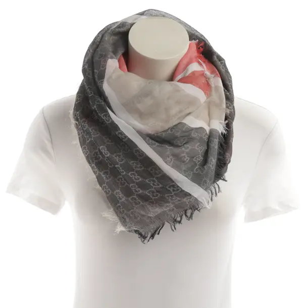 Shawl, in Multicolored, Cotton, Gucci