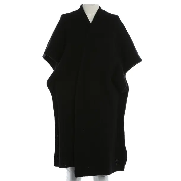 Poncho, in Schwarz, Wolle, Valentino