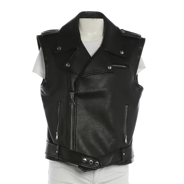 Gilet, in Nero, Poliuretano, Patrizia Pepe