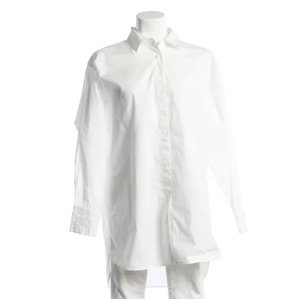 Blouse, in White, Cotton, Rosemunde