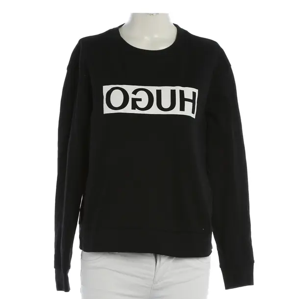 Sweatshirt, in Schwarz, Baumwolle, Hugo Boss Red Label