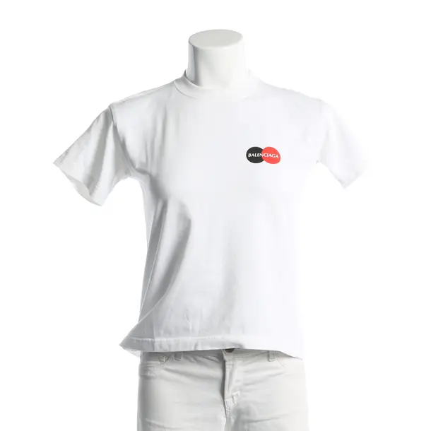 Shirt, in Weiß, Baumwolle, Balenciaga