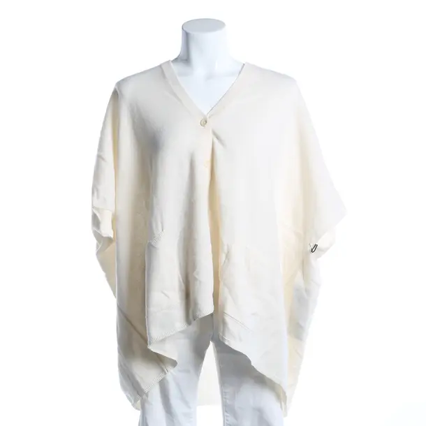 Cardigan, in Cream, Wool, FFC