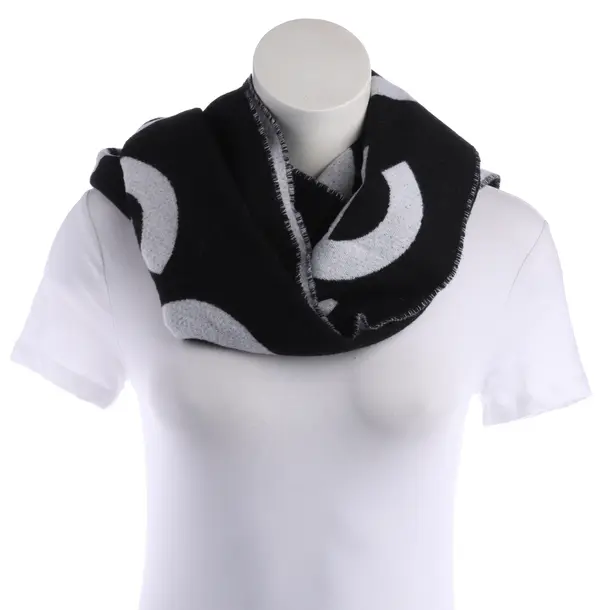 Scarf, in Light Gray, Cotton, Acne Studios
