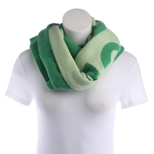 Scarf, in Green, Wool, Acne Studios