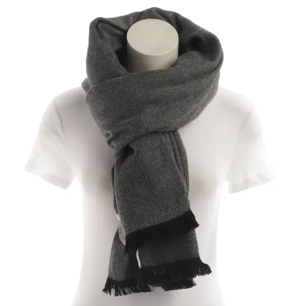 Scarf, in Gray, Wool, Givenchy