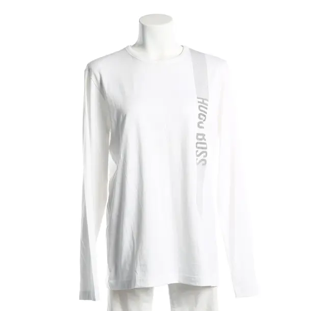 Longsleeve, in Weiß, Baumwolle, Hugo Boss Green