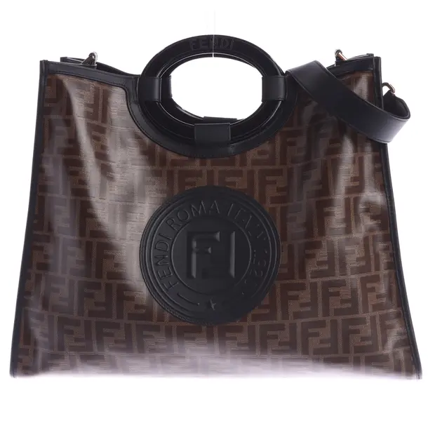 Shopper, in Marrone, Pelle, Fendi
