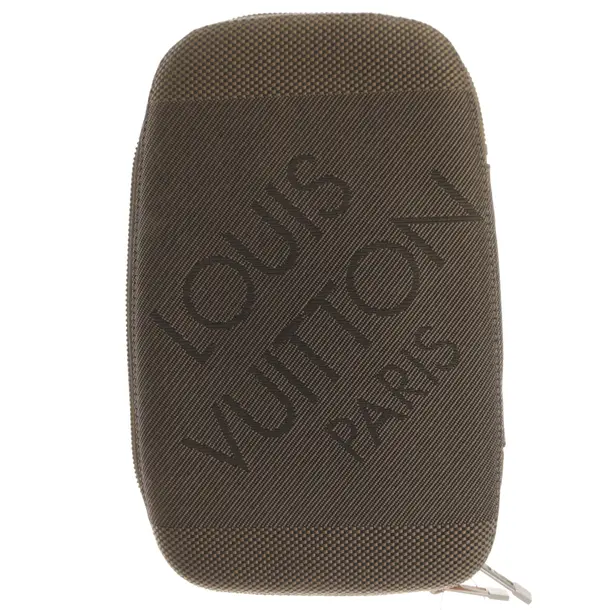 Schultertasche, in Braun, Baumwolle, Louis Vuitton