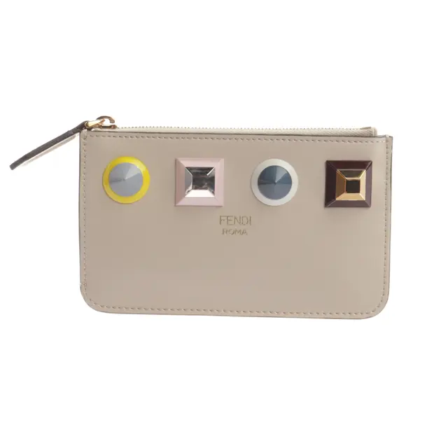 Key Holder, in Multicolored, Leather, Fendi
